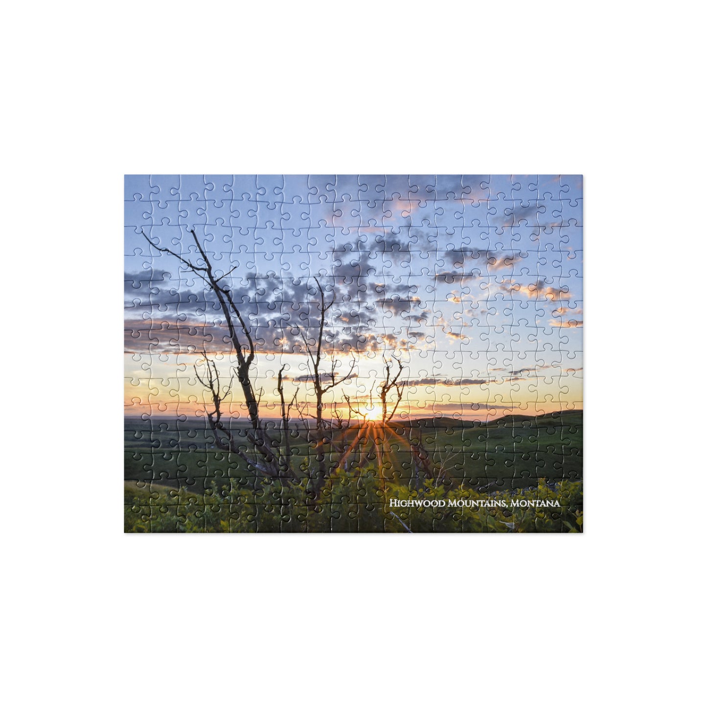 Highwood Sunset Jigsaw Puzzle