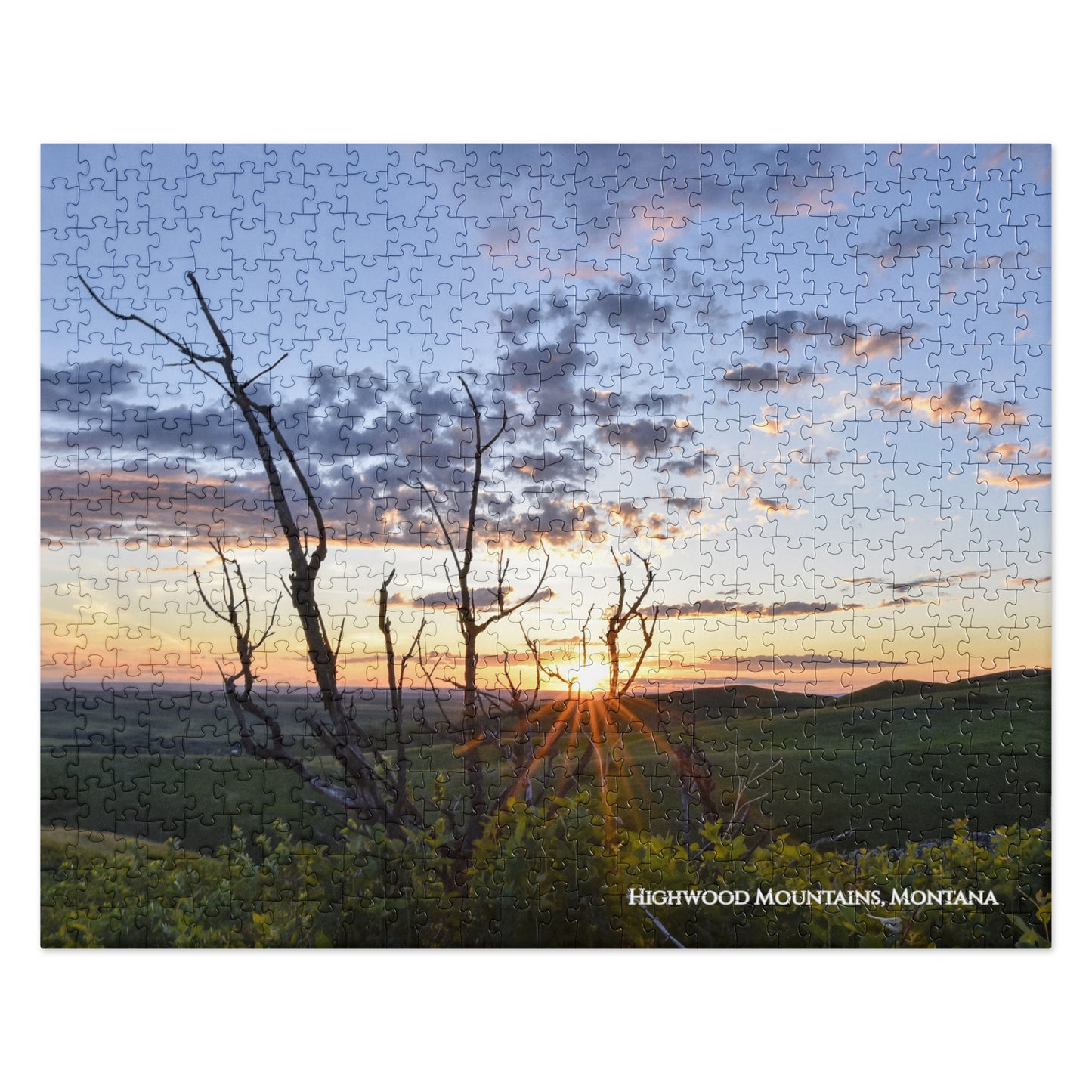 Highwood Sunset Jigsaw Puzzle