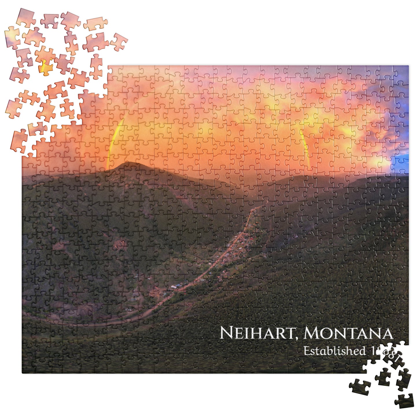 Neihart Rainbow Jigsaw Puzzle