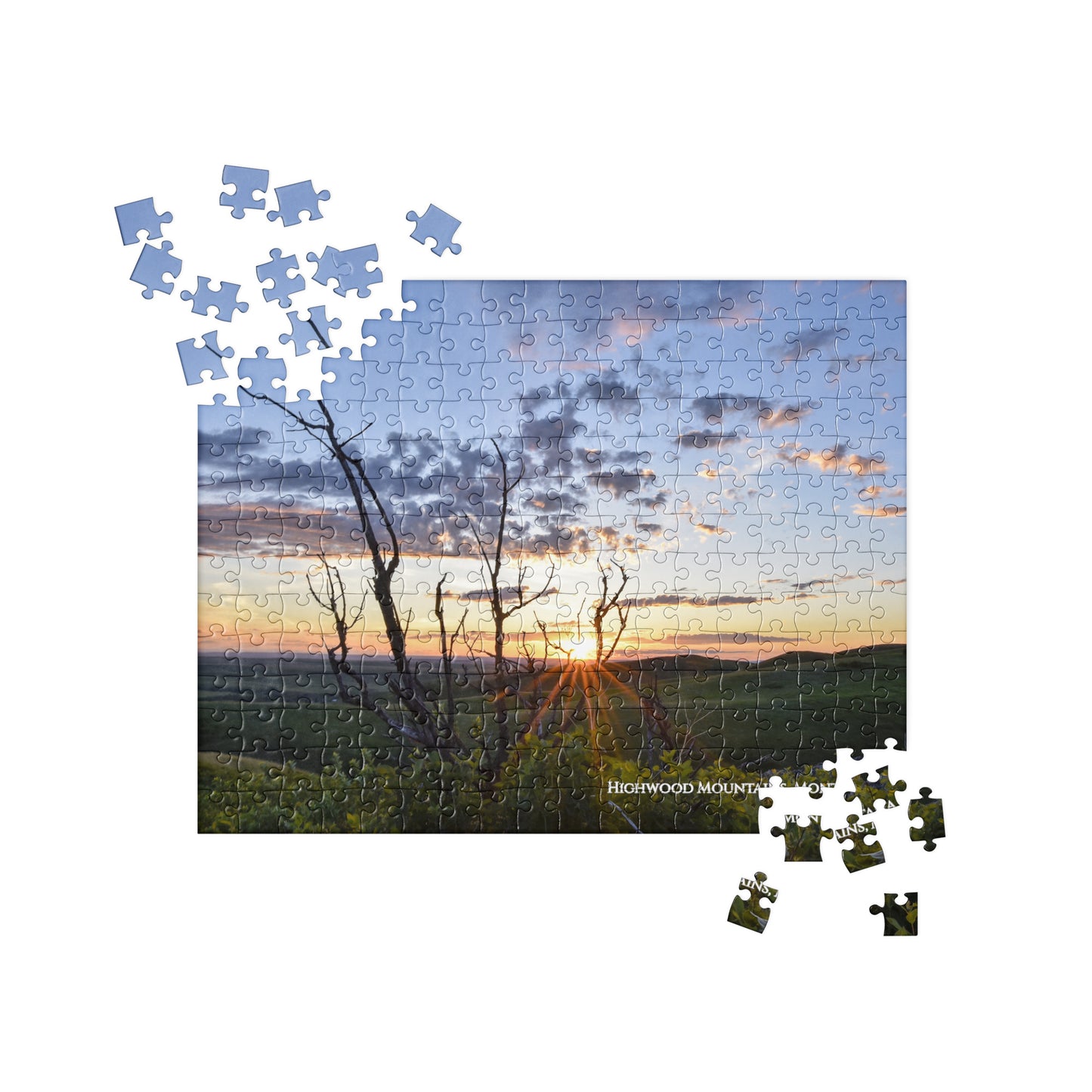 Highwood Sunset Jigsaw Puzzle